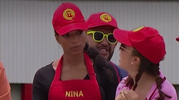 Fuerte enfrentamiento en 'MasterChef Celebrity': Cony Camelo y Nina Caicedo tuvieron una intensa discusión - Infobae