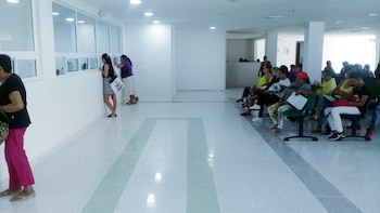 Una de las recepciones del