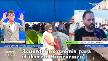 Joaquín Prat se disculpa en directo por las polémicas de Aldo Comas en ‘El tiempo justo’: “Quiero pedirle disculpas a Paca”