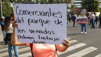 Por qué protestaron vendedores ambulantes