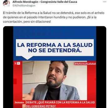 Alfredo Mondragón señala que no