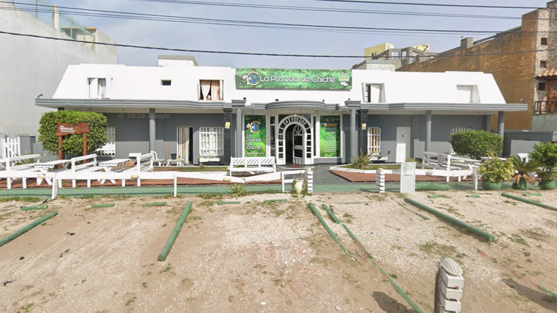 La posada donde fue hallado el cuerpo de Paola Vallejos