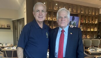 Miguel Uribe Londoño se reunió