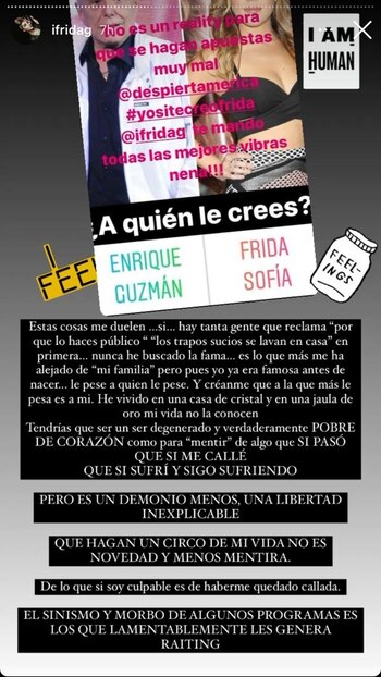 CAPTURA DE PALTALLA: Instagram/@ifridag