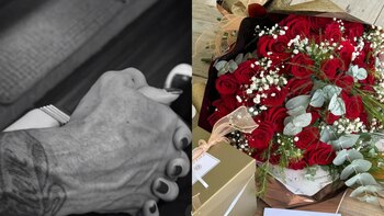 Marcelo Tinelli le dedicó rosas