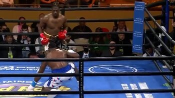 Una de las dos caídas