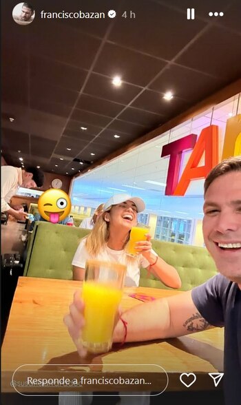 La pareja reafirma su cercanía