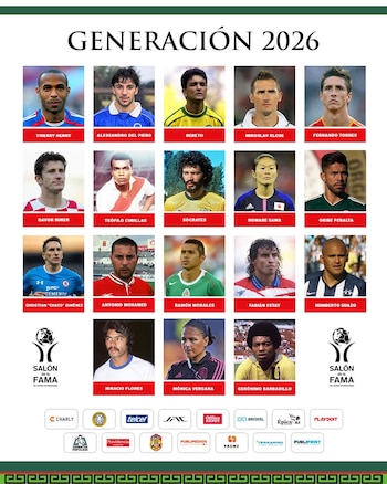 Para este 2026 podremos ver a viejos conocidos de la Liga MX y de selecciones de alto nivel.