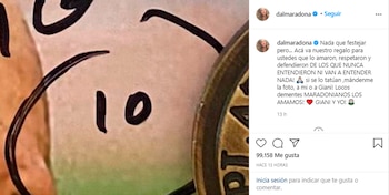 Dalma Maradona en Instagram