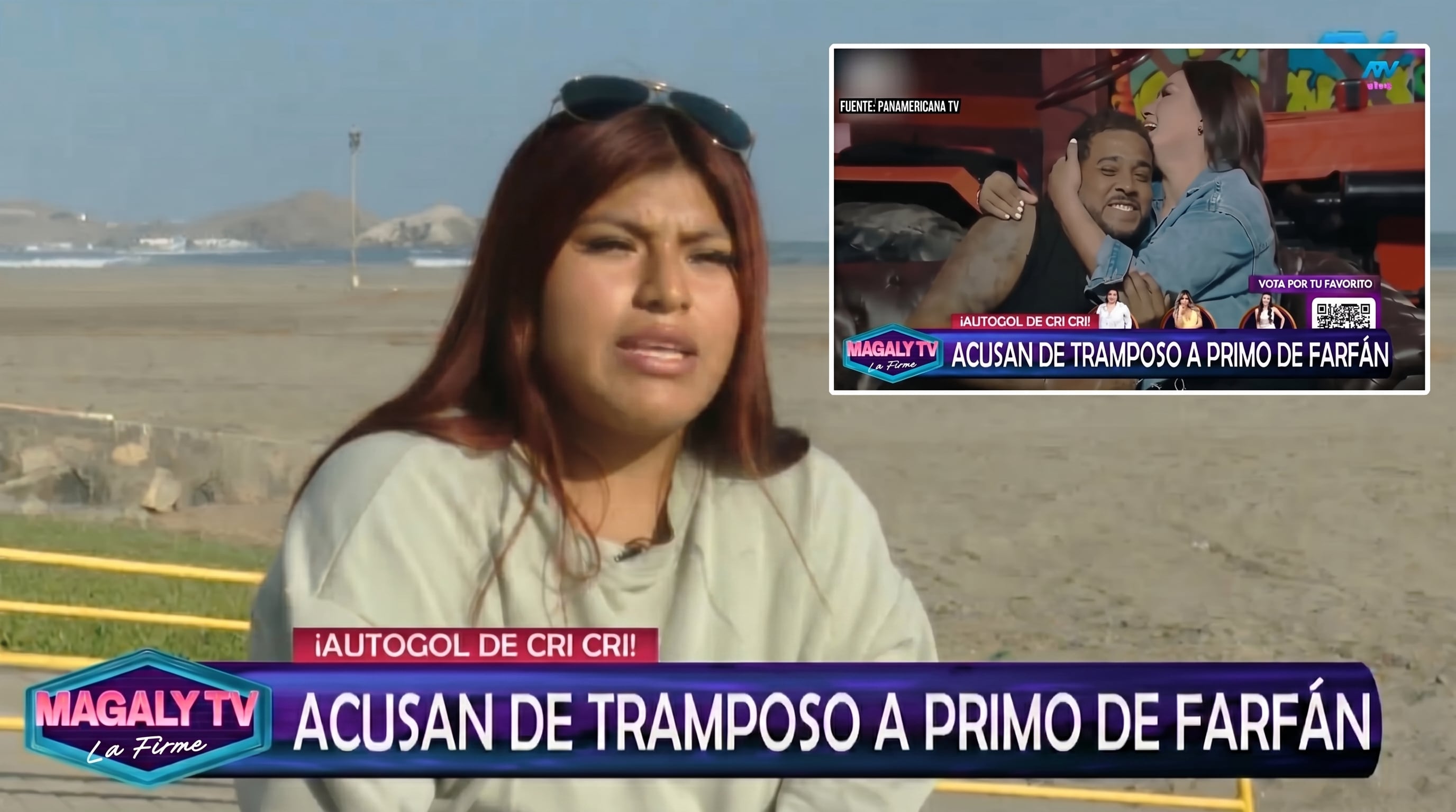 Una mujer brinda declaraciones sobre la supuesta infidelidad de