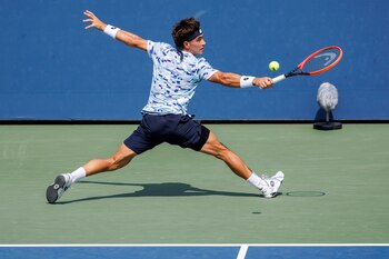 El tenista argentino Francisco Comesaña