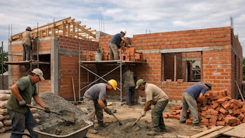 Cuánto cuesta construir una vivienda de 100 m2 y qué cantidad de años de un salario promedio se necesita para pagarla