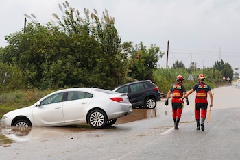 Aviso rojo lluvias en Cartagena
