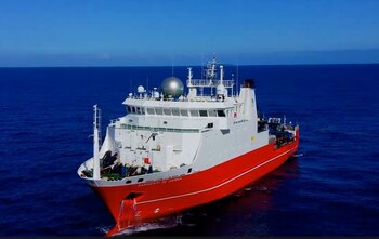 El buque del CSIC Sarmiento