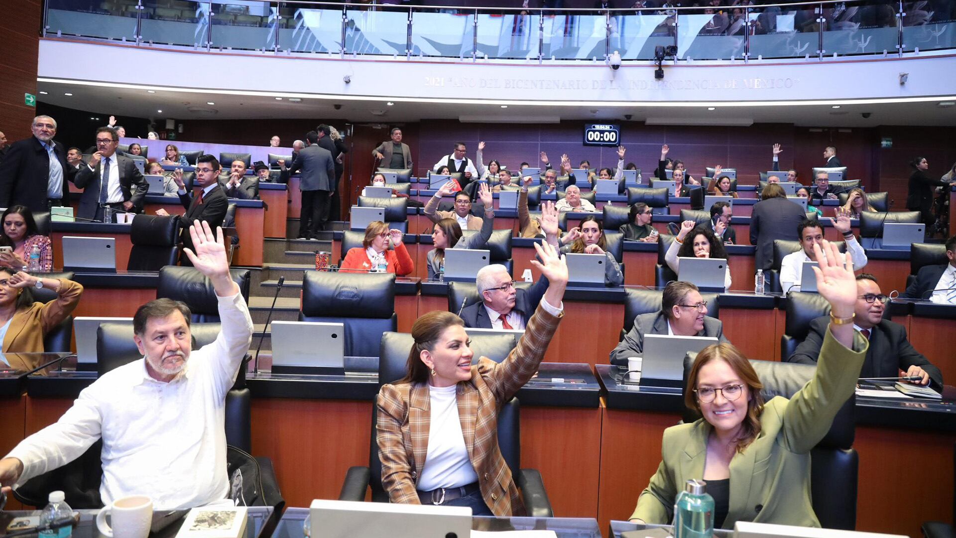 Senadores de Morena aceptaron la renuncia de Gertz Manero “Salvaguardando el interés nacional”