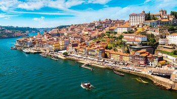 En el norte a Oporto,