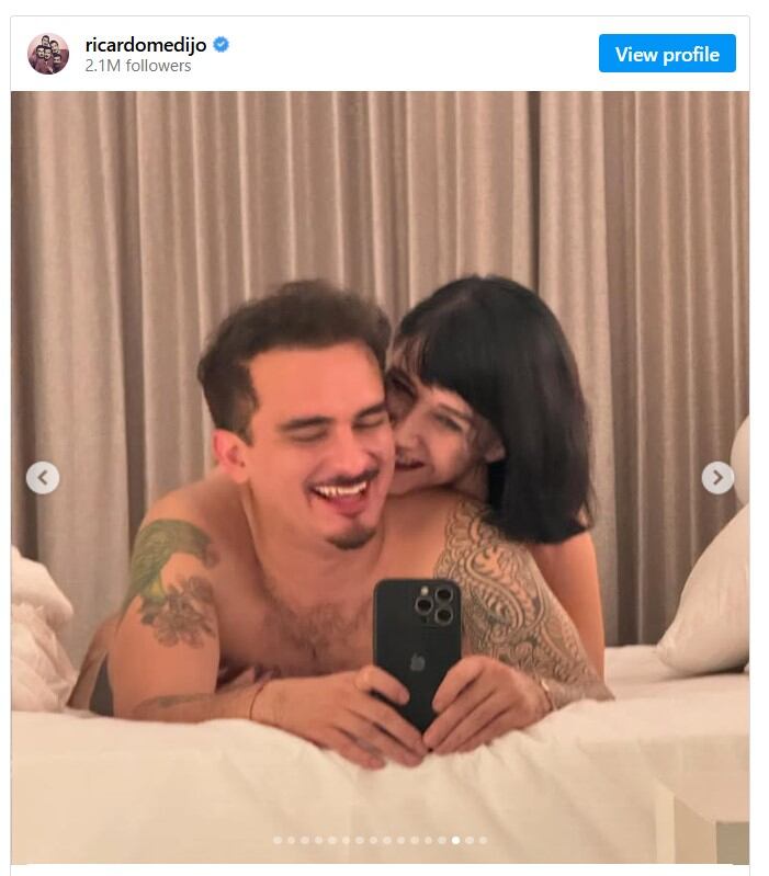 La química de Zabaleta y Pérez en “Pecado Mortal” destaca entre seguidores en redes sociales (Instagram)