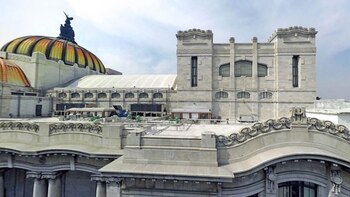 Vista aérea del Palacio de