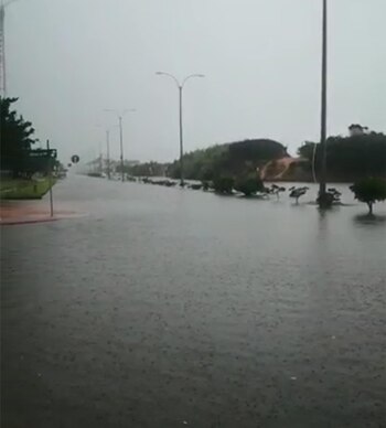 Inundaciones en Punta del Este