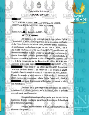 (YouTube: Javier Ceriani/Captura de pantalla)