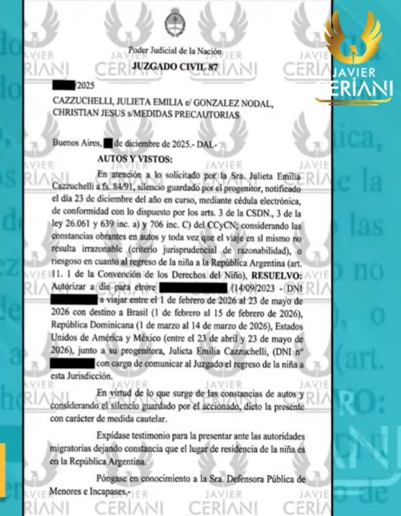 (YouTube: Javier Ceriani/Captura de pantalla)