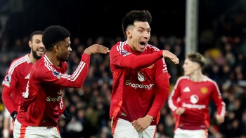 El gol de Lisandro Martínez