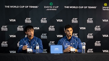 Francisco Cerúndolo destacó el estadio Ruca Che, donde se jugará la serie de Copa Davis entre Argentina y Turquía: “Espectacular”