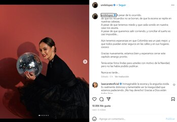 Milena López se pronuncia después