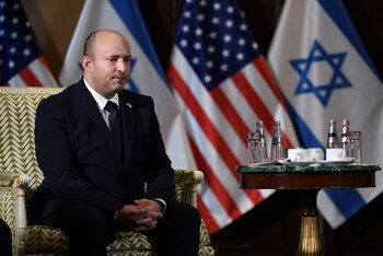 El primer ministro, Naftali Bennett,