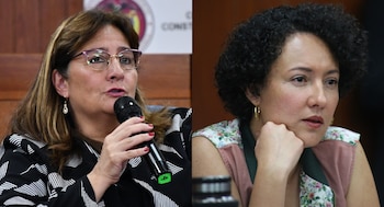 Entre las amenazas reveladas por la ex alta funcionaria estaba hacerla responsable por el fracaso del proceso de paz que buscaban implementar el Gobierno Petro - crédito Ministerio de Justicia/Prensa Senado