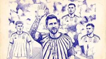 Sería un acierto que Lionel Messi sume minutos en un partido que podría ser clave para Barco, Paredes y Tagliafico, entre otros (Imagen Ilustrativa Infobae)