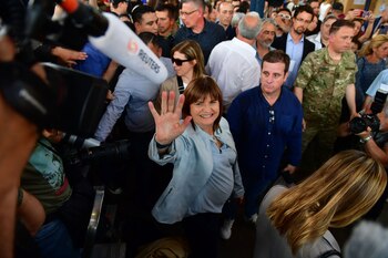 Patricia Bullirch, a instantes de