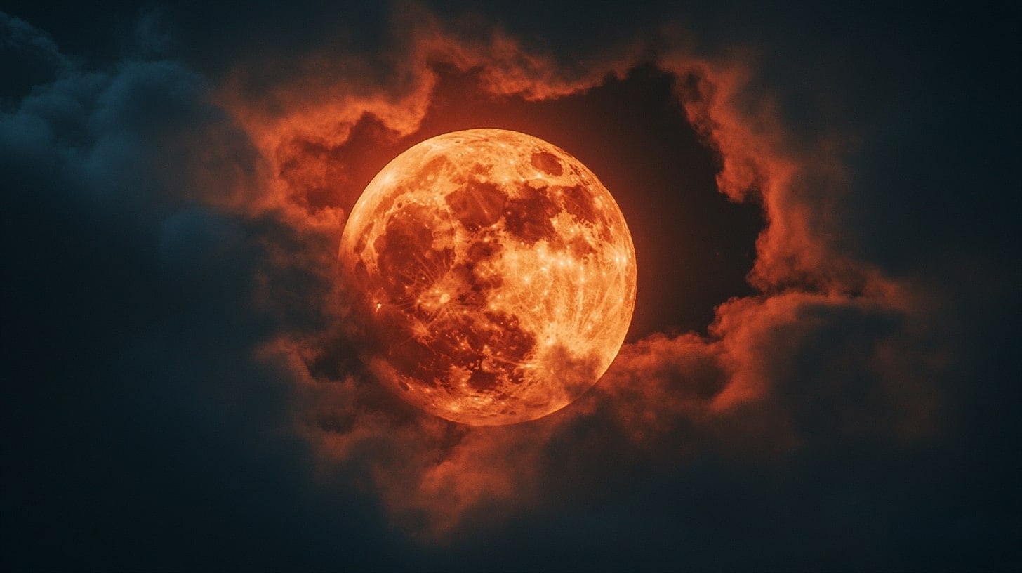 El eclipse lunar total del 3 de marzo de 2026 teñirá la luna de rojo y será visible en América, Asia y Australia, según la NASA. (Imagen Ilustrativa Infobae)