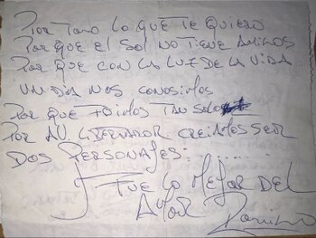 "Por todo lo que te