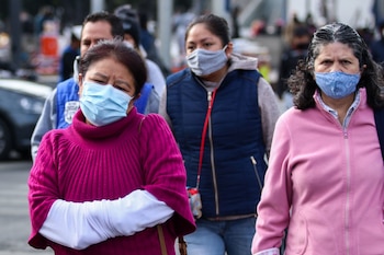 Las bajas temperaturas y vientos