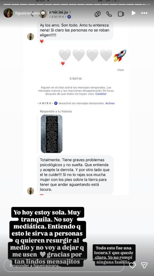 La sorpresiva declaración de Ivana Figueiras que encendió las alarmas en su relación con Darío Cvitanich