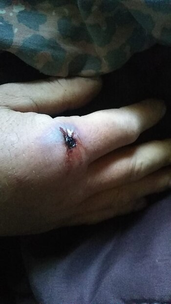 Gustavo falleció en el Hospital