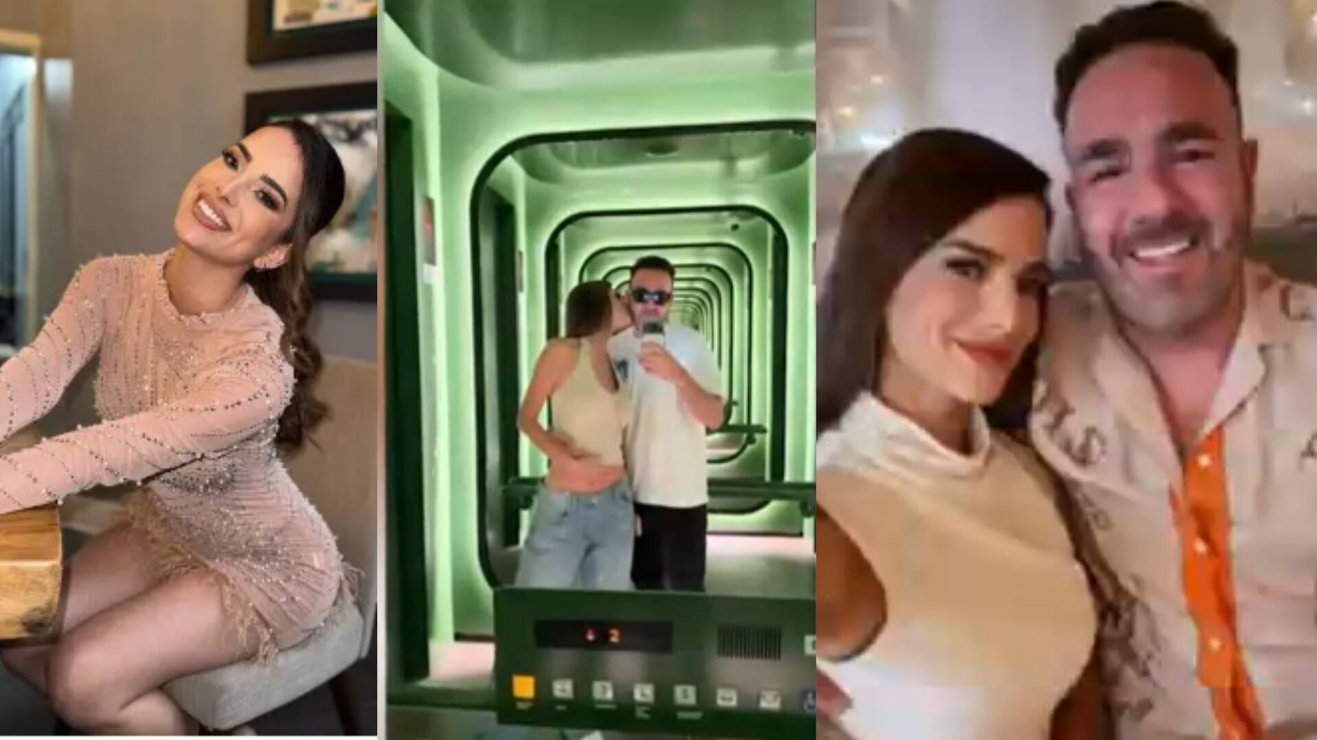 La pareja disfruta de un envidiable viaje con su pareja en la ciudad de Miami.