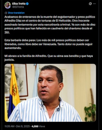 El mensaje de Elisa Trotta