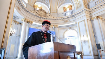 El cardenal George Jacob Koovakad: “Hay que retomar los valores de Francisco y pensar en los más vulnerables y necesitados”