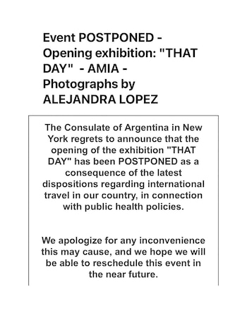 Captura del mail que envió