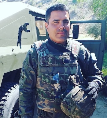 Sargento Diego Fontenla (Imagen cedida)