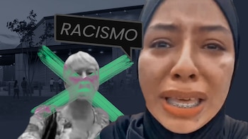 Estrella mostró los rasguños le