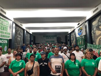 El plenario del Sindicato de