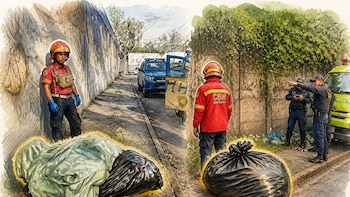 Localizaron dos cadáveres envueltos en bolsas plásticas en distintos puntos de la Ciudad de Guatemala