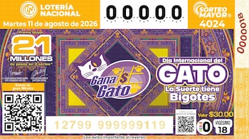 Crédito: Lotería Nacional