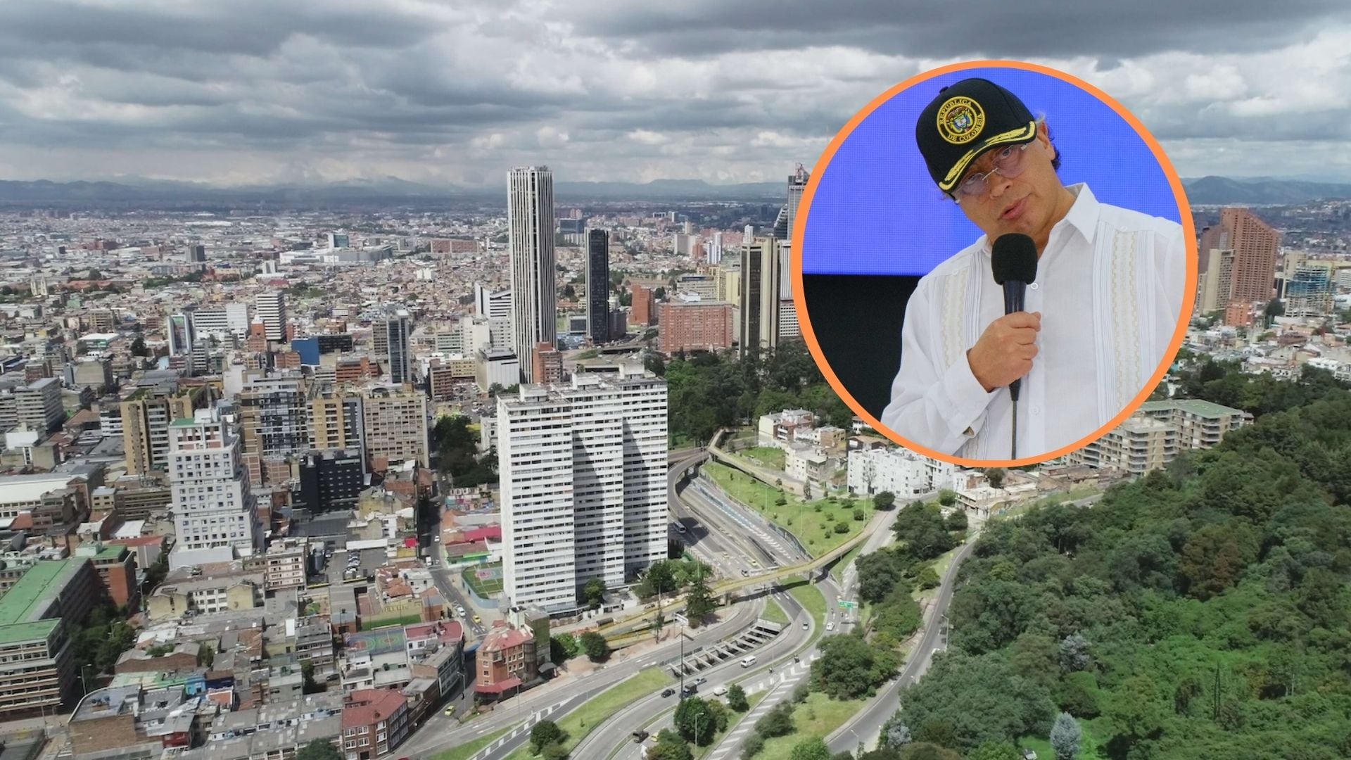 El presidente Gustavo Petro advierte sobre los altos niveles de contaminación en Bogotá, señalando graves riesgos para la salud pública y ambiental - crédito @Ambientebogota / X/ Ovidio González/Presidencia