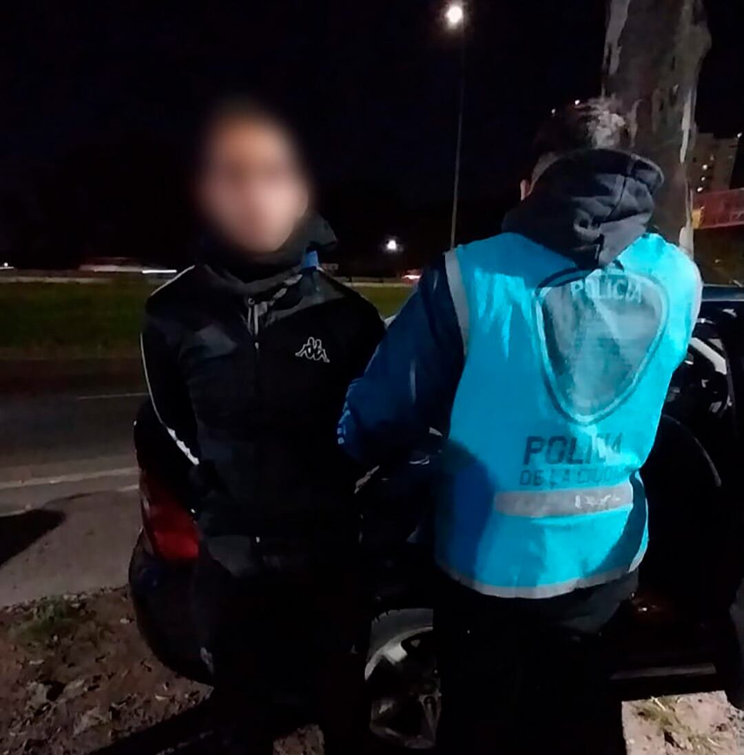 El sospechoso detenido