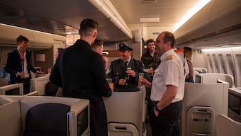 El avión conserva las salas