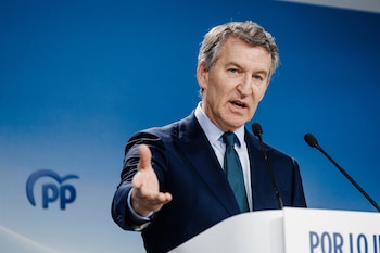 El presidente del Partido Popular,